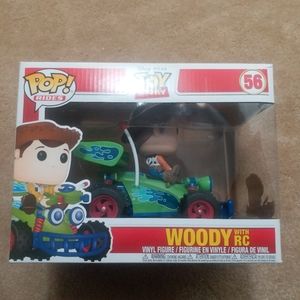 pop ride toy story woody with rc